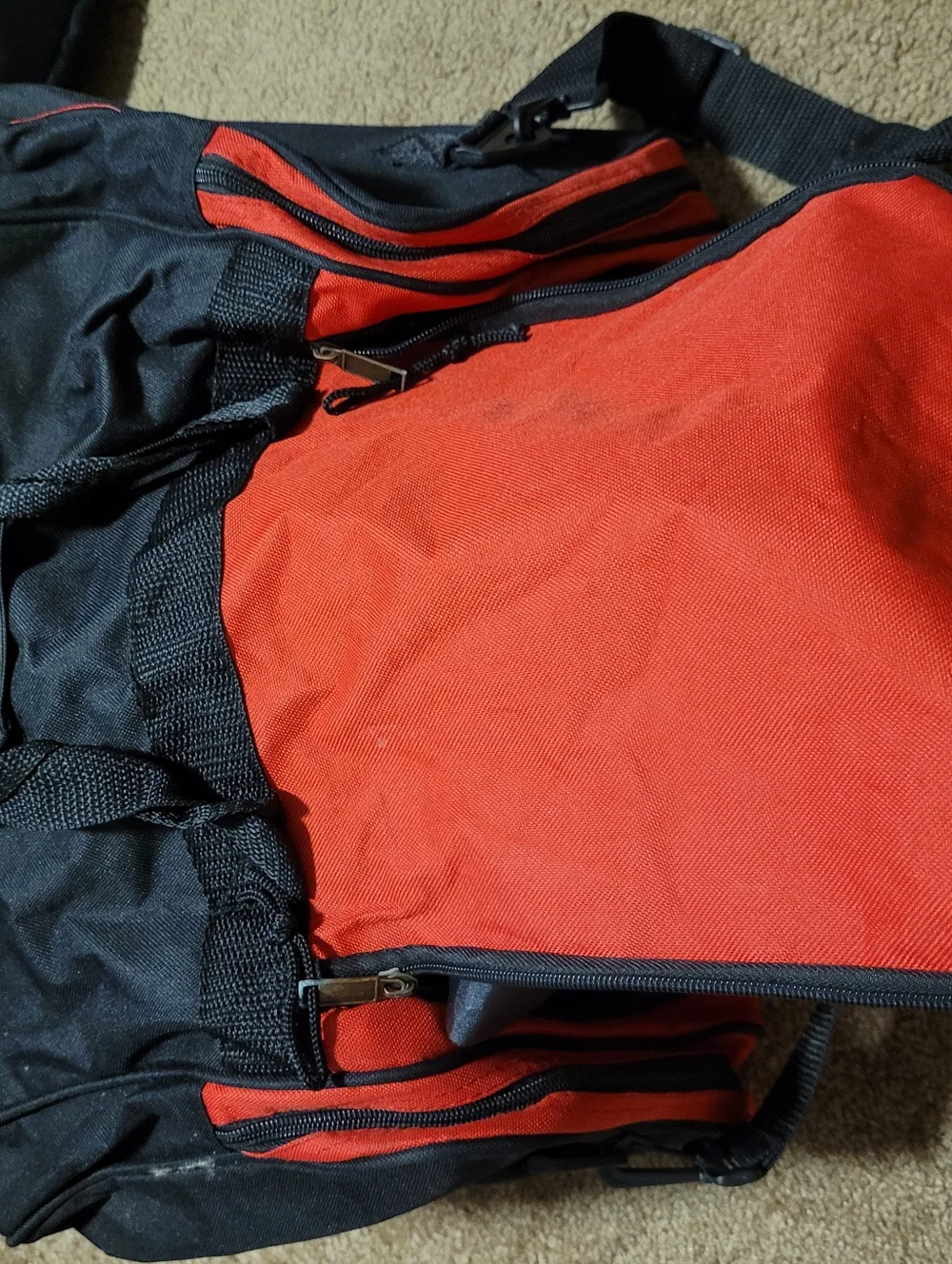NCA Leadership Black and Red Carry Bag